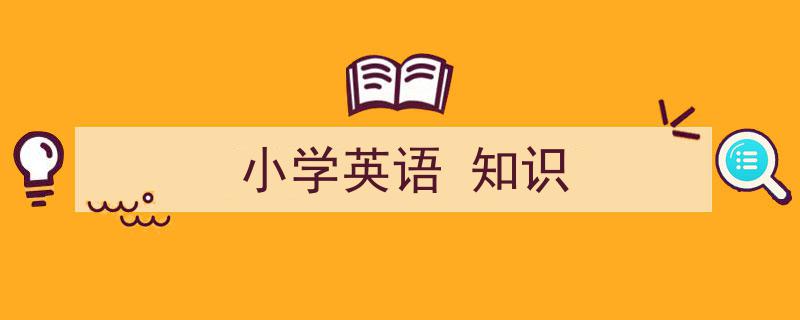 怎么写《小学英语